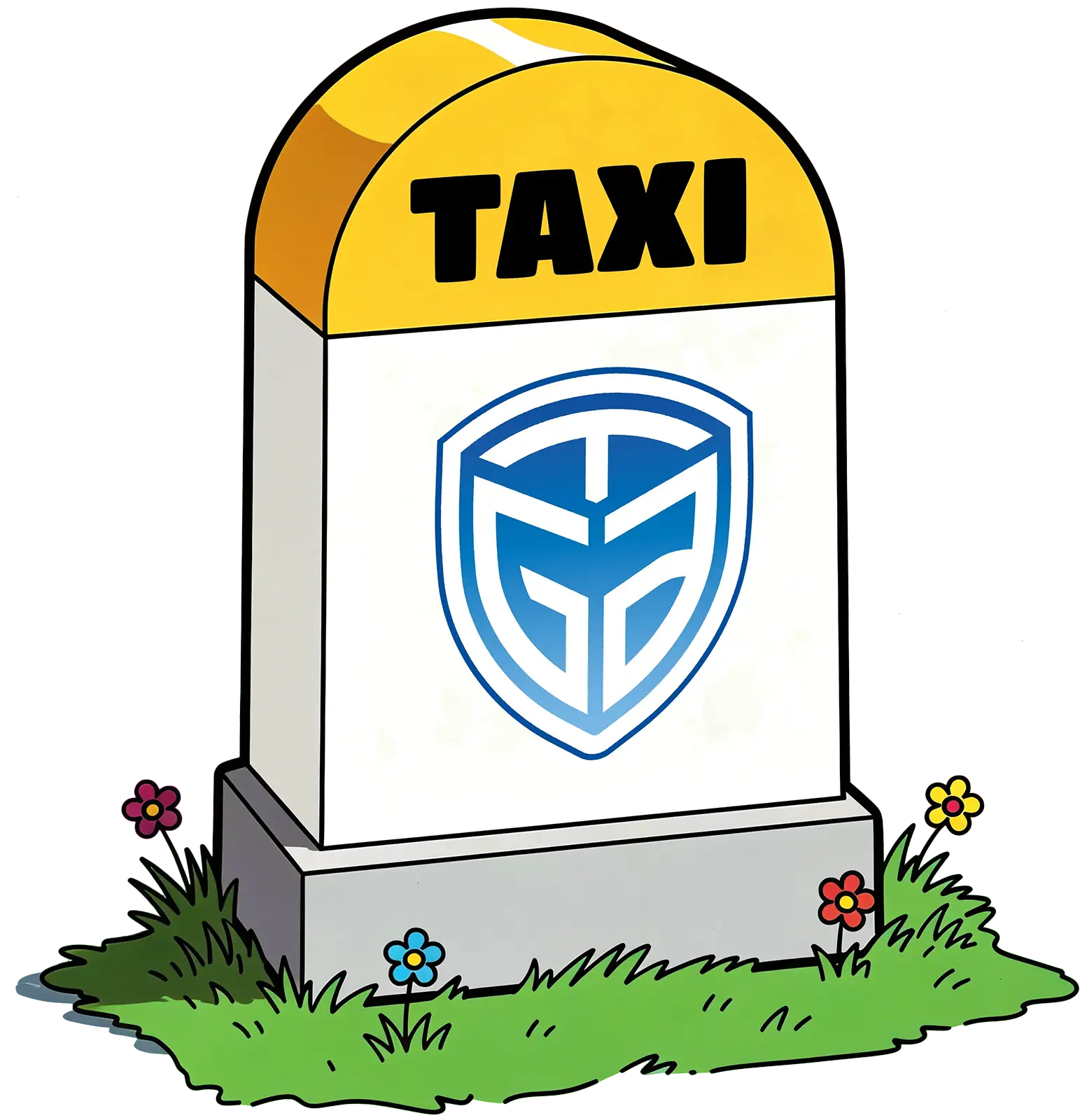 Borne taxi tga
