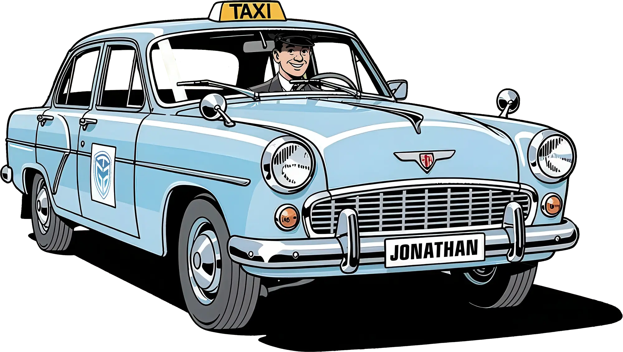 Voiture seule avec chauffeur taxi tga